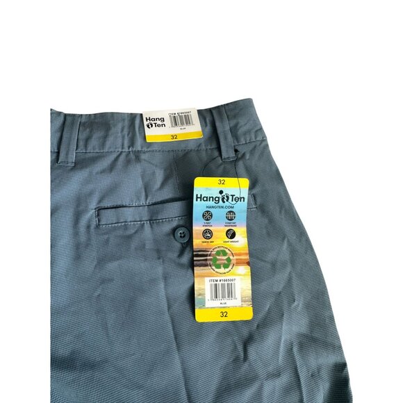 HANG TEN Mens Blue Patterned Quick Dry Shorts Sz 32 NEW NWT - Picture 3 of 7